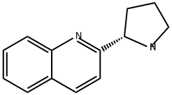 Quinoline, 2-(2S)-2-pyrrolidinyl- Structure