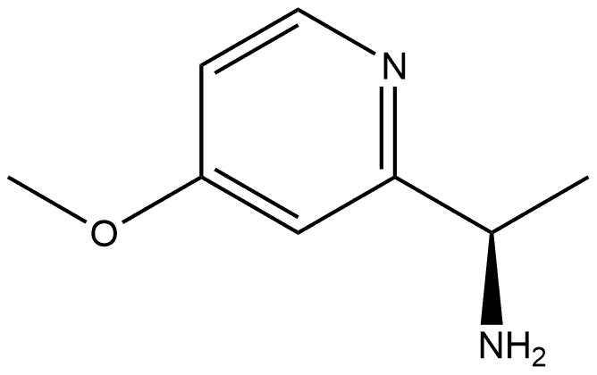 (R)-1-(4-methoxypyridin-2-yl)ethan-1-amine Structure