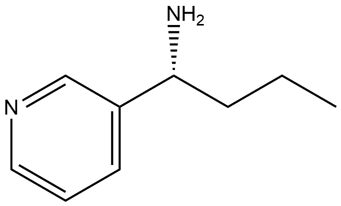 (1R)-1-(3-PYRIDYL)BUTYLAMINE Structure