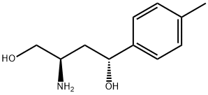 (1R,3R)-3-Amino-1-(4-methylphenyl)-1,4-butanediol Structure