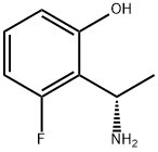2-[(1S)-1-aminoethyl]-3-fluorophenol Structure