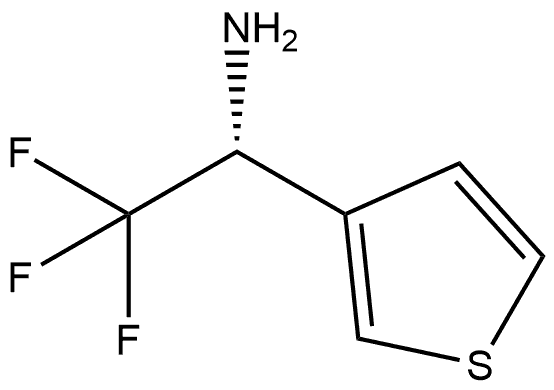 (1R)-2,2,2-TRIFLUORO-1-(3-THIENYL)ETHYLAMINE Structure