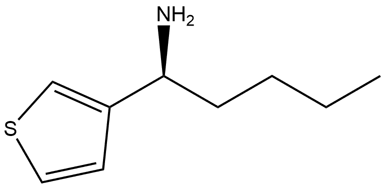 (1S)-1-(3-THIENYL)PENTYLAMINE Structure