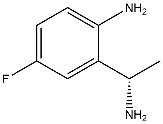 2-((1S)-1-AMINOETHYL)-4-FLUOROPHENYLAMINE Structure