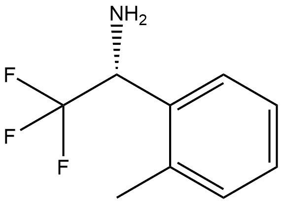 (R)-2,2,2-trifluoro-1-o-tolylethanamine Structure