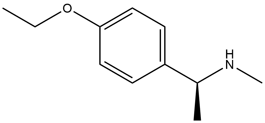 (1S)-1-(4-ETHOXYPHENYL)ETHYL](METHYL)AMINE Structure