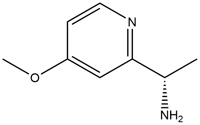 (S)-1-(4-methoxypyridin-2-yl)ethan-1-amine Structure