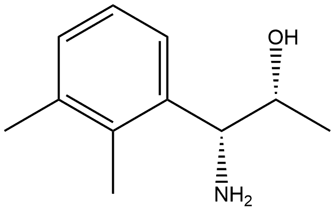 (1R,2R)-1-AMINO-1-(2,3-DIMETHYLPHENYL)PROPAN-2-OL Structure