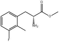 D-Phenylalanine, 3-fluoro-2-methyl-, methyl ester Structure