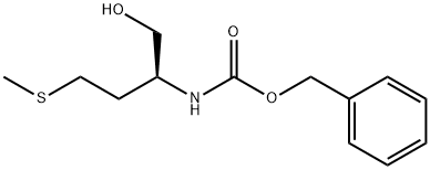 Carbamic acid, [(1S)-1-(hydroxymethyl)-3-(methylthio)propyl]-, phenylmethyl ester (9CI) Structure