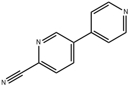 5-(Pyridin-4-yl)picolinonitrile 구조식 이미지