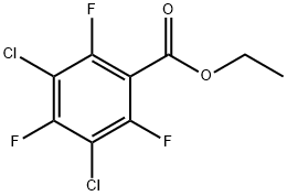 3,5-Dichloro-2,4,6-trifluoro-benzoic acid ethyl ester Structure