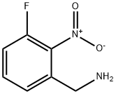 Benzenemethanamine, 3-fluoro-2-nitro- 구조식 이미지