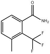 Benzamide, 3-methyl-2-(trifluoromethyl)- Structure