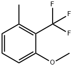 Benzene, 1-methoxy-3-methyl-2-(trifluoromethyl)- Structure