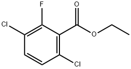 Benzoic acid, 3,6-dichloro-2-fluoro-, ethyl ester Structure