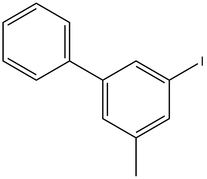 3-Iodo-5-methyl-1,1'-biphenyl Structure