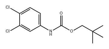 Carbamic acid, (3,4-dichlorophenyl)-, 2,2-dimethylpropyl ester (9CI) Structure