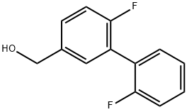 (2',2-Difluorobiphenyl-5-yl)methanol Structure