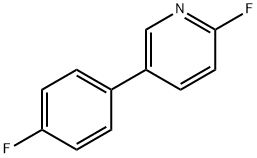 2-Fluoro-5-(4-fluorophenyl)pyridine Structure