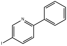 5-Iodo-2-phenylpyridine 구조식 이미지