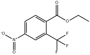 4-Nitro-2-trifluoromethyl-benzoic acid ethyl ester Structure