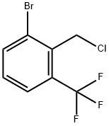 Benzene, 1-bromo-2-(chloromethyl)-3-(trifluoromethyl)- Structure