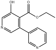 Ethyl 3-hydroxy-5-(pyridin-3-yl)isonicotinate Structure