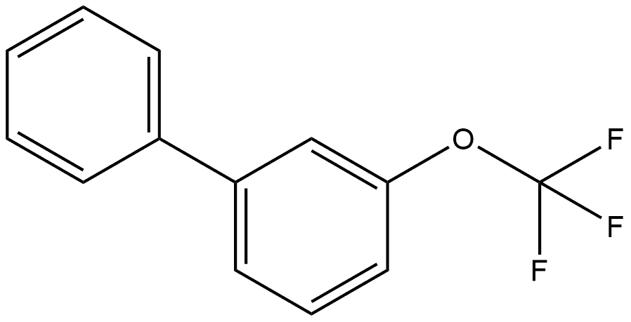 3-(Trifluoromethoxy)-1,1'-biphenyl 구조식 이미지