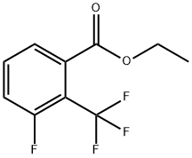 3-Fluoro-2-trifluoromethyl-benzoic acid ethyl ester Structure