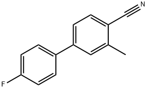 4'-Fluoro-3-methylbiphenyl-4-carbonitrile Structure