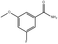 3-Fluoro-5-methoxybenzamide Structure