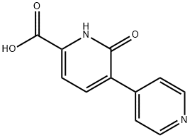 [3,4'-Bipyridine]-6-carboxylic acid, 1,2-dihydro-2-oxo- Structure