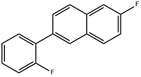 6-Fluoro-2-(2-fluorophenyl)naphthalene Structure