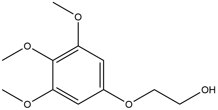 2-(3,4,5-Trimethoxyphenoxy)ethanol Structure