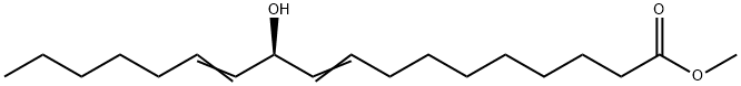 Methyl 11(R)-Hydroxy-9(Z),12(Z)-octadecadienoate Structure