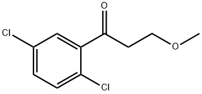 1-Propanone, 1-(2,5-dichlorophenyl)-3-methoxy- Structure
