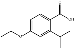 4-Ethoxy-2-isopropylbenzoic acid Structure