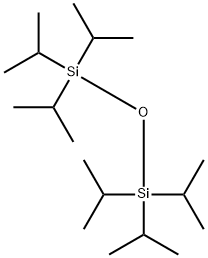 Disiloxane, 1,1,1,3,3,3-hexakis(1-methylethyl)- Structure