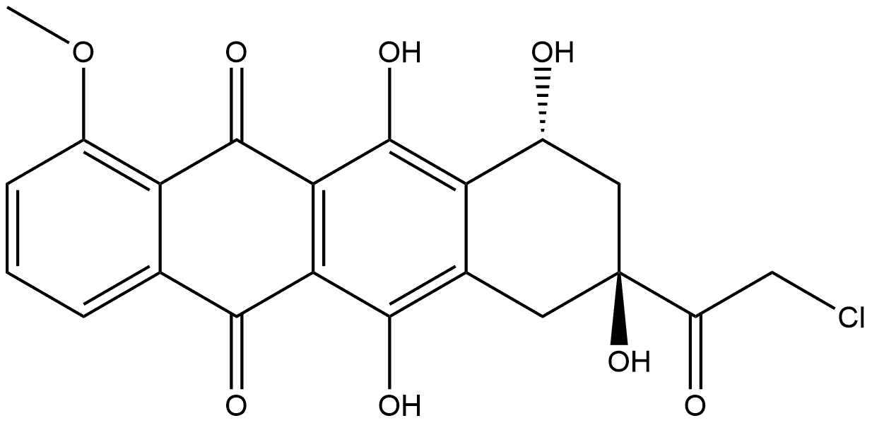 Doxorubicin Impurity 34 Structure