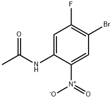 Acetamide, N-(4-bromo-5-fluoro-2-nitrophenyl)- Structure