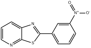 Thiazolo[5,4-b]pyridine, 2-(3-nitrophenyl)- Structure