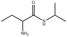 Butanamide, 2-amino-N-(1-methylethyl)- Structure