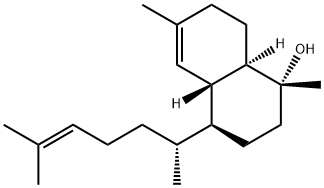 (1R)-4β-[(R)-6-Methyl-5-hepten-2-yl]-1,2,3,4,4aβ,7,8,8aα-octahydro-1,6-dimethylnaphthalen-1α-ol 구조식 이미지