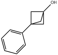 Bicyclo[1.1.1]pentan-1-ol, 3-phenyl- Structure