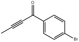 1-(4-Bromophenyl)-2-butyn-1-one Structure