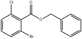 Benzyl 2-bromo-6-chlorobenzoate Structure