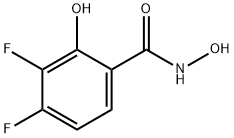 3,4-Difluoro-N,2-dihydroxybenzamide Structure