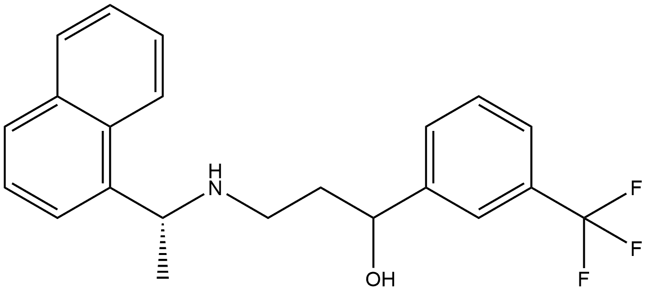 Cinacalcet 구조식 이미지