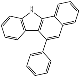 11H-Benzo[a]carbazole, 6-phenyl- Structure